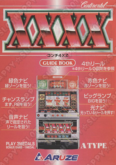 名機列伝『コンチ４ＸＺ』 HAPPPY☆SLOT ハッピー☆スロット公式パチスロ解析サイト